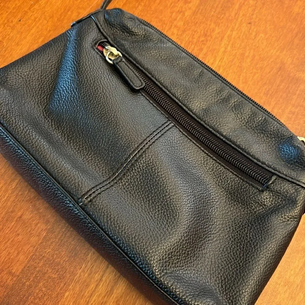 Stone Mountain Leather Crossbody Bag